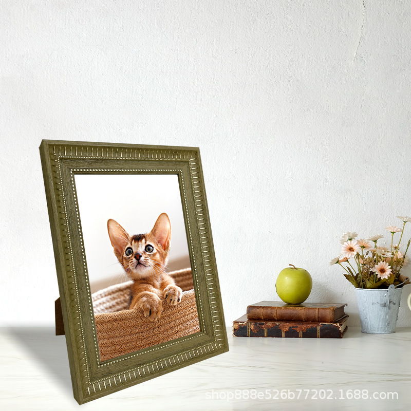 Exquisite foreign trade European and American decorative painting oil painting frame photo wall studio late children's plastic small photo frame table wholesale Exquisite foreign trade European and American decorative painting oil painting frame photo wall studio late children's plastic small photo frame table wholesale