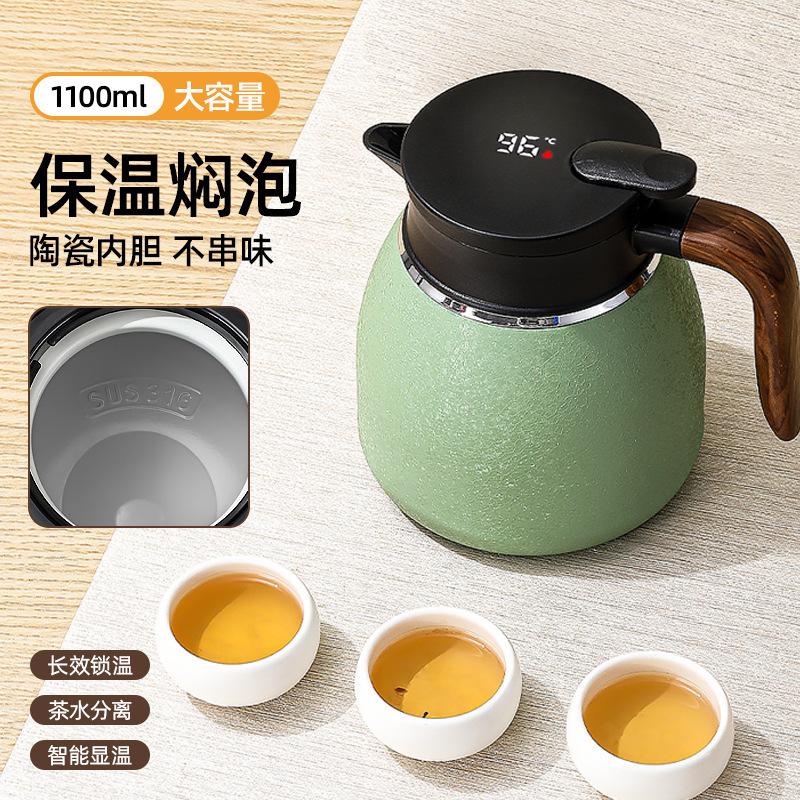 Large-Capacity Ceramic Liner 316 Stainless Steel Stew Teapot Household Thermal Pot Simmering Pot Wholesale Dropshipping Large-Capacity Ceramic Liner 316 Stainless Steel Stew Teapot Household Thermal Pot Simmering Pot Wholesale Dropshipping