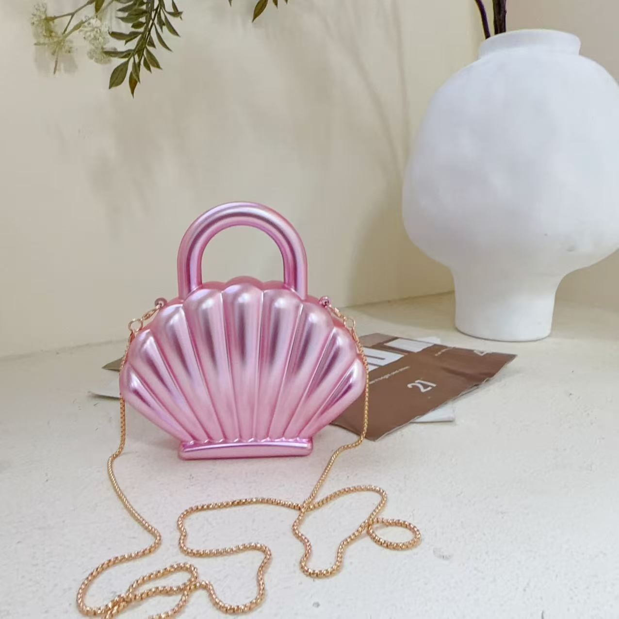 Personalized Textured Mini Shell Bag For Women Stylish Crossbody_voghion.com