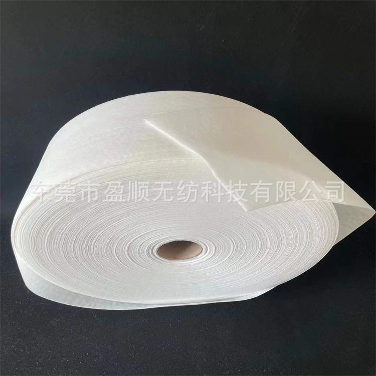 东莞盈顺 厂家批发KN95折叠口罩填充ES纤维热风棉 过滤蓬松棉