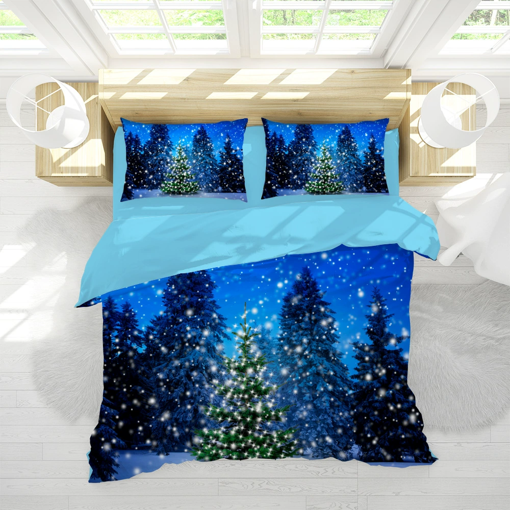 (Cross-border trading), duvet cover for elderly, set, bedding, 3 piece set, custom-made