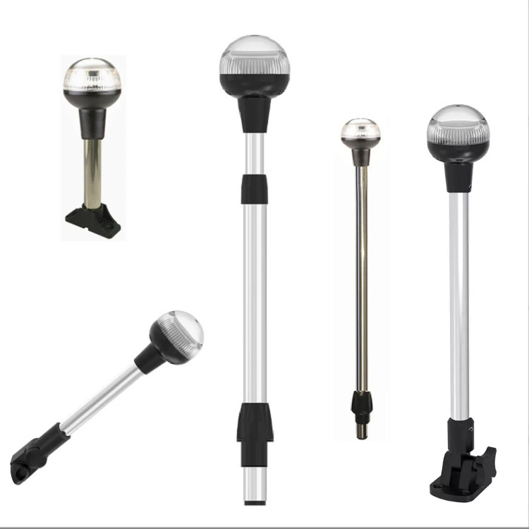 E011389-16 круглый головной выдвижной 2 морских миль 12 В светодиодный кольцевой светильник для яхты 360 градусов освещение свет яхты