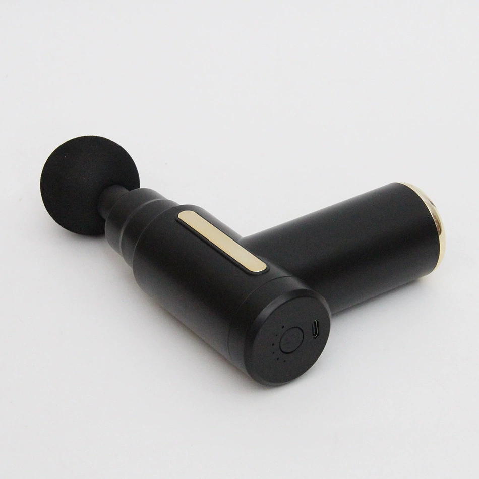 USB мини электрический массажный пистолет, прибор для фасции, портативный зарядный массажный стержень, вибрационный массаж для шеи и тела, для дома