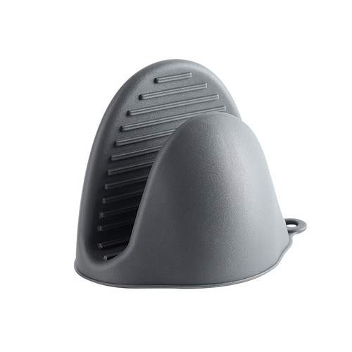 Thickened kitchen finger cots, high temperature resistant silicone microwave oven pot handle clamp, baking insulation anti-scalding gloves