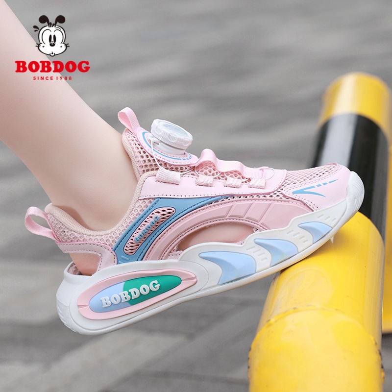 Babudou zapatos de marco para niño 2025 primavera y verano nuevo estilo sandalias deportivas para niños medianos y grandes sandalias casuales para niñas marea
