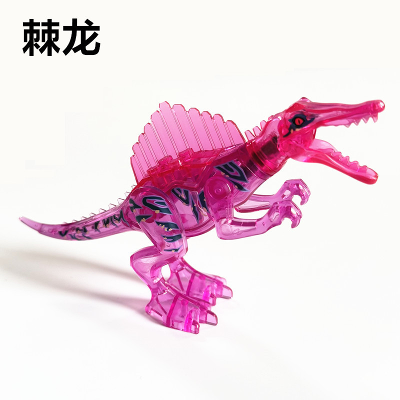 レゴ互換の小さな恐竜ブロック、ティラノサウルスの組み立ておもちゃ、知育玩具、分解・組み立て可能な恐竜ブロック|undefined