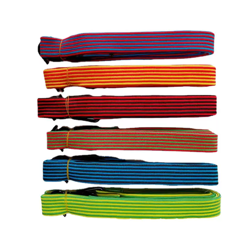 厂家批发弹力绳捆绑带 2.5米加宽行李带 电动车行力绳 高弹松紧带