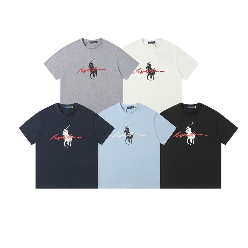 美国Polo ralph lauren拉夫劳伦男士大马标经典纯棉圆领短袖T恤|undefined