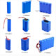 in stock 18650 lithium battery 3.7V large capacity customizable walkie talkie audio digital products rechargeable battery