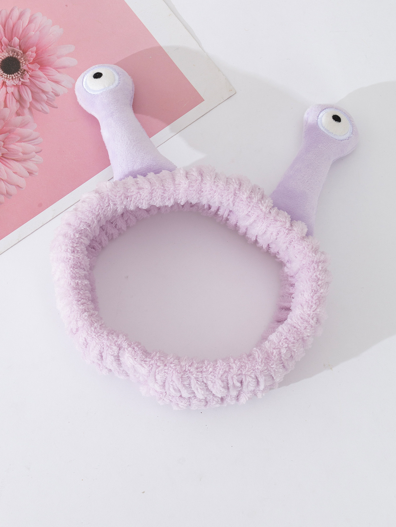 Corea del Sur Caracol de dibujos animados gran tentáculo lindo divertido creativo venta lindo lavado de cara banda de pelo Internet celebridad lavado diadema