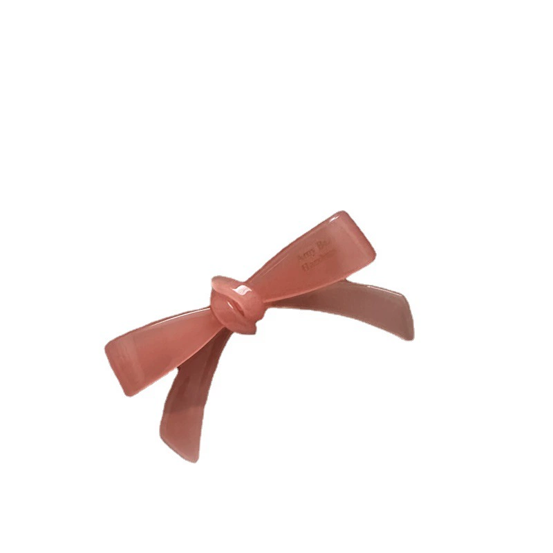 Cute hairgrip with bow, bangs, Korean style
