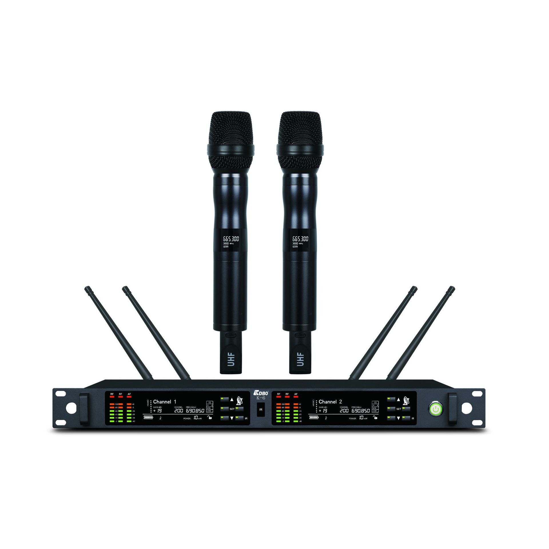 供应CDBO K-6专业U段无线咪 无线话筒 演出户外麦克风