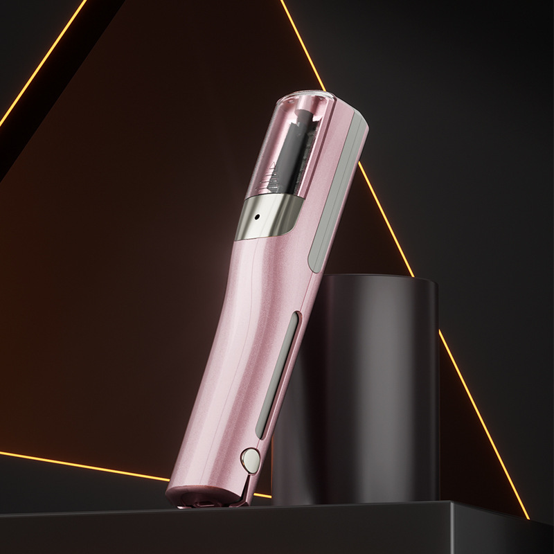 跨境全自动碎发器多功能头发修剪器充电便携家用削发器电动修发器|undefined