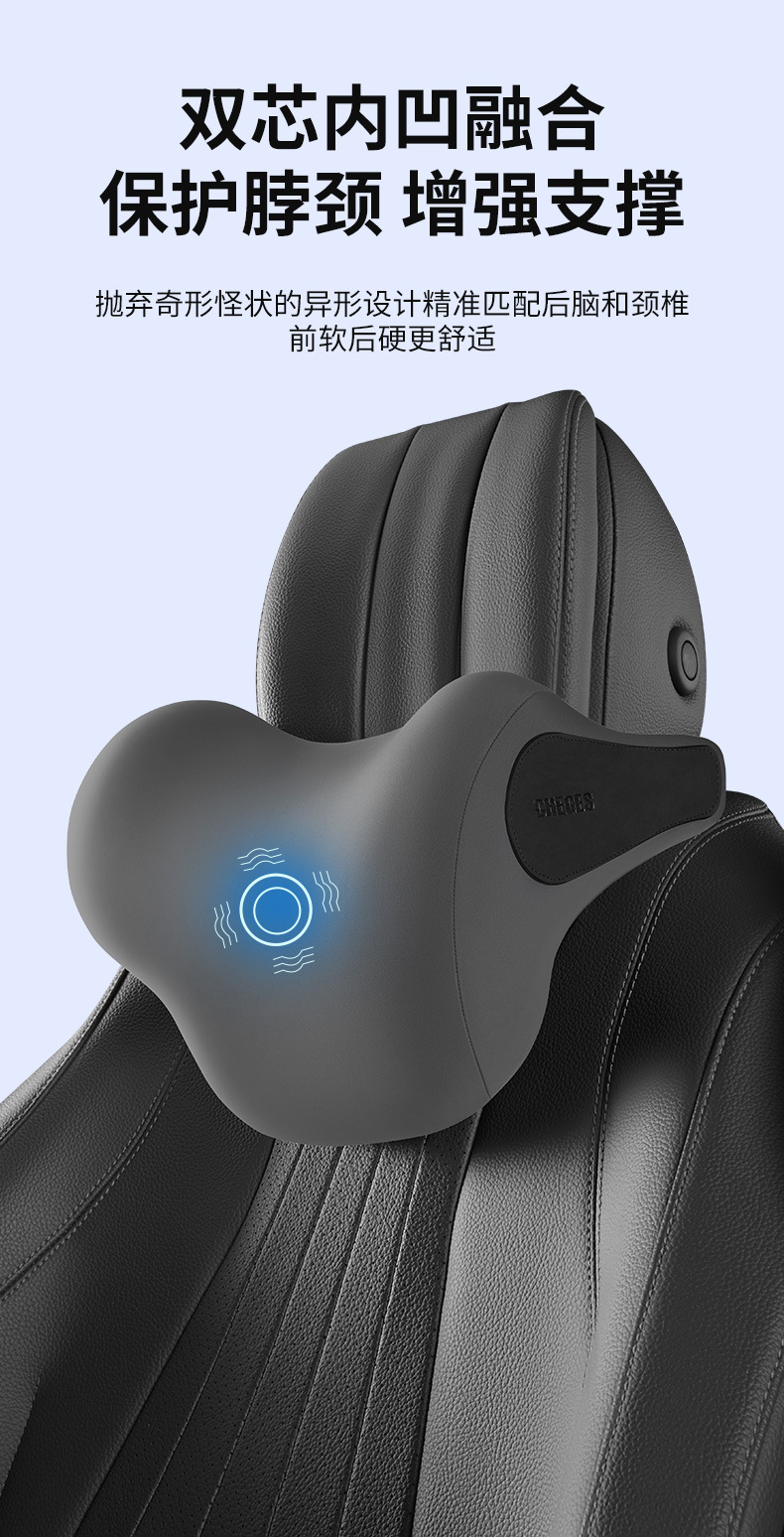 Car Massage Lumbar Support Driving Waist Protector Cushion Lumbar Pillow Backrest Pad Car Seat Lumbar Support