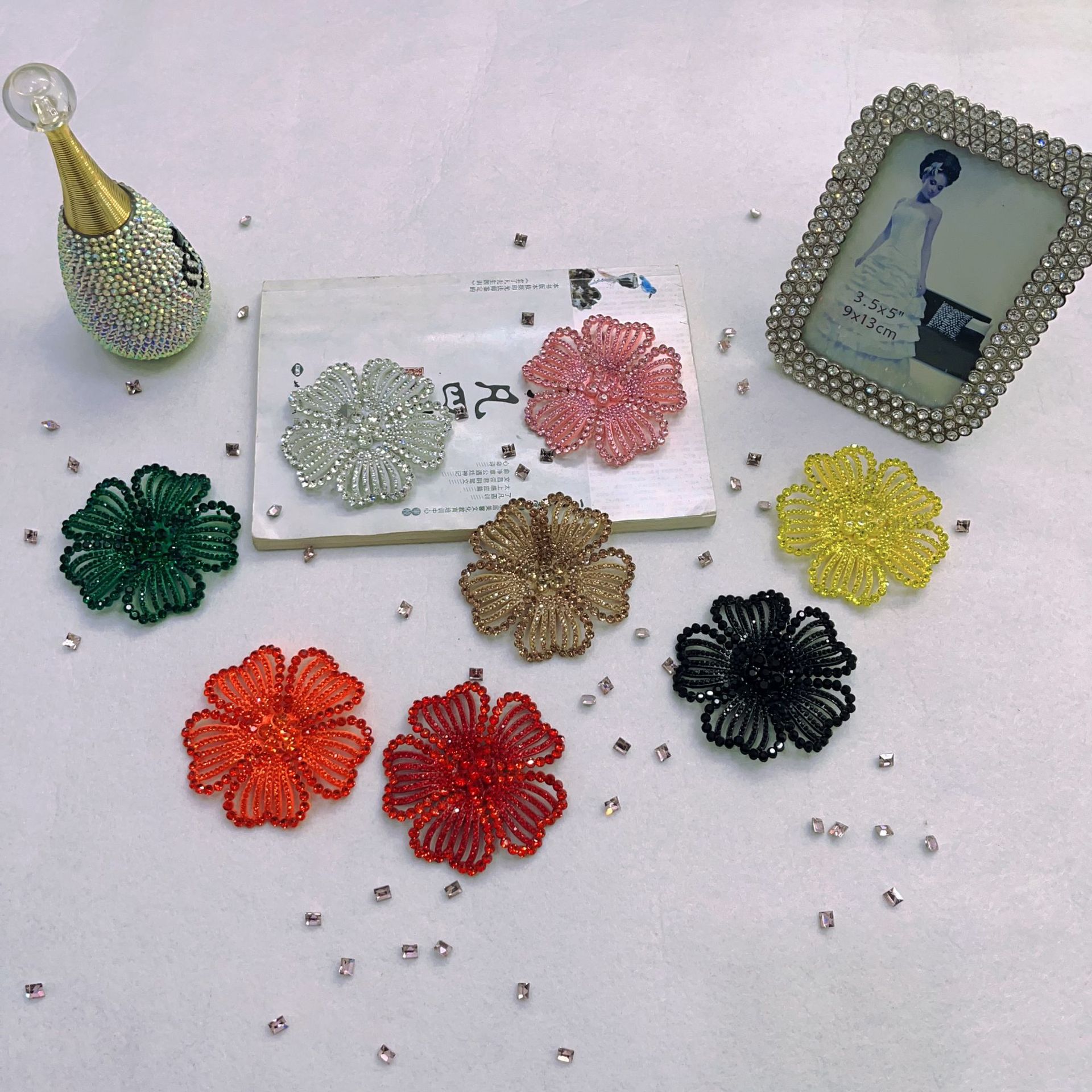 ���괿�ֹ��󻨶�diy ͷ�ΰ����ػ� ��װ���ϻ� ɽ�軨ñͷ�����