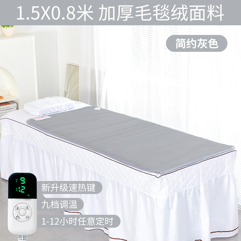 美容ベッド電気毛布シングル美容院専用マッサージベッド小型家庭用ソファーの上の小さいサイズの電気布団