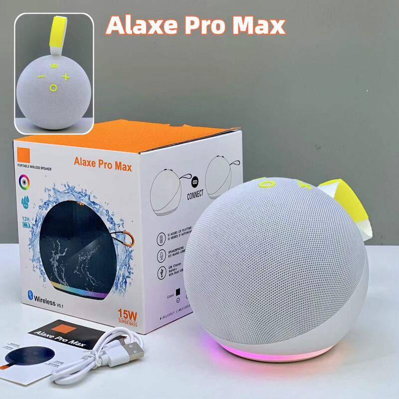 Cross-Border Alaxe Pro Speaker Desktop Bluetooth Speaker Fabric Card-Insertable Small Speaker Outdoor Portable Heavy Bass Cross-Border Alaxe Pro Speaker Desktop Bluetooth Speaker Fabric Card-Insertable Small Speaker Outdoor Portable Heavy Bass