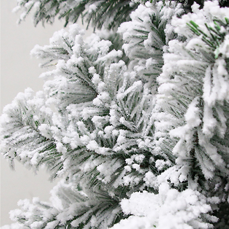 クリスマスツリー1.5メートルの白い植毛木は落雪クリスマスツリー工場1.8/2.1/3m杉の卸売りをシミュレートしている|undefined
