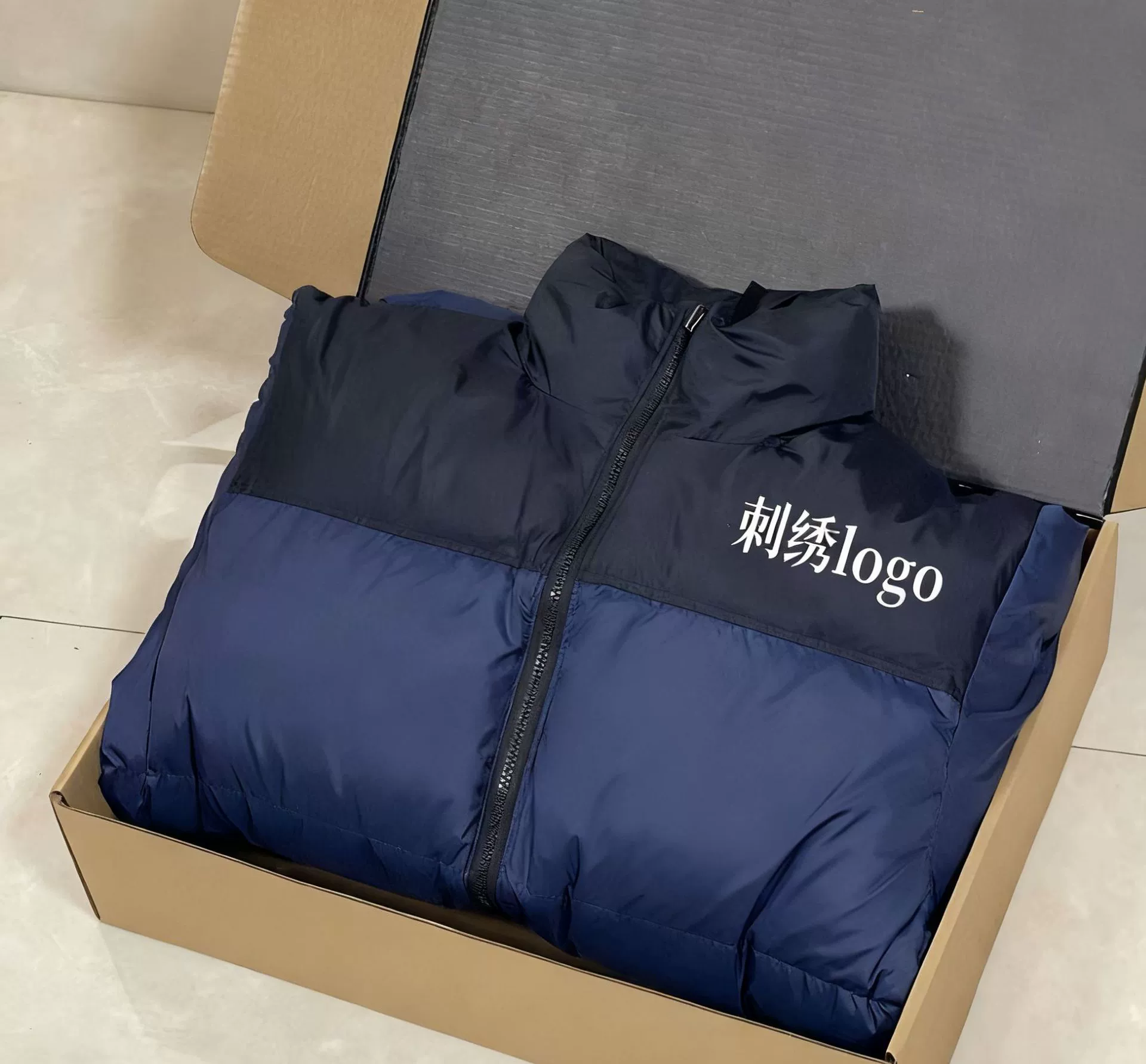 Fashionable windproof velvet keep warm down jacket for beloved, duck down