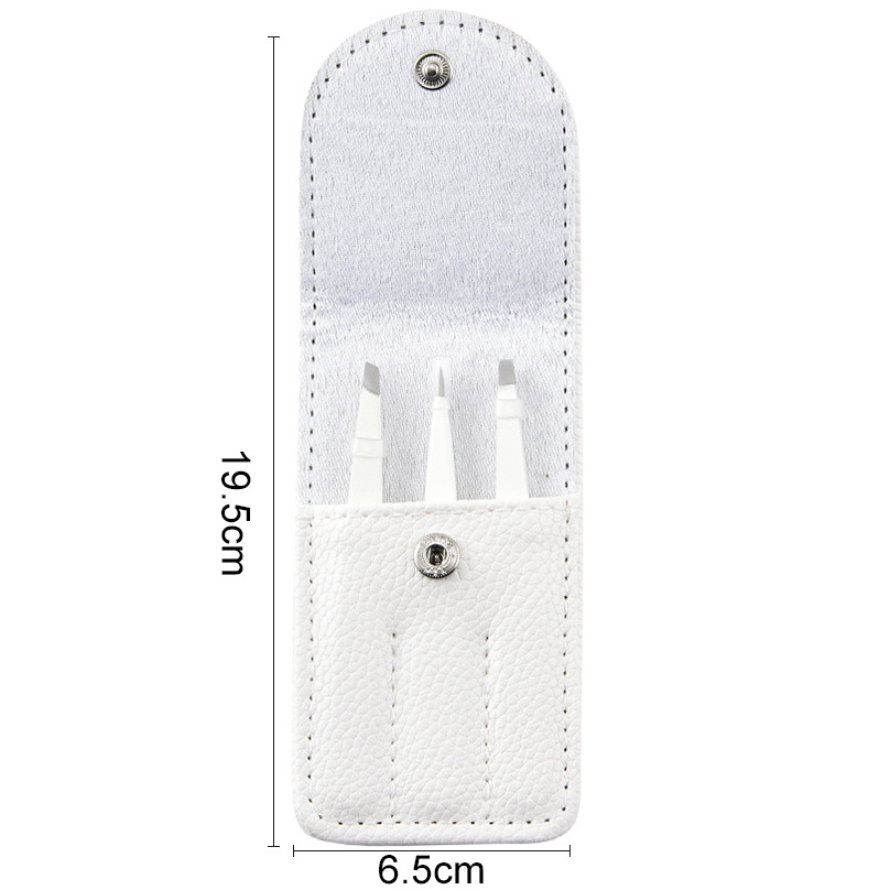 Hombres y mujeres pinzas de acero inoxidable ceja profesional ceja clip clip