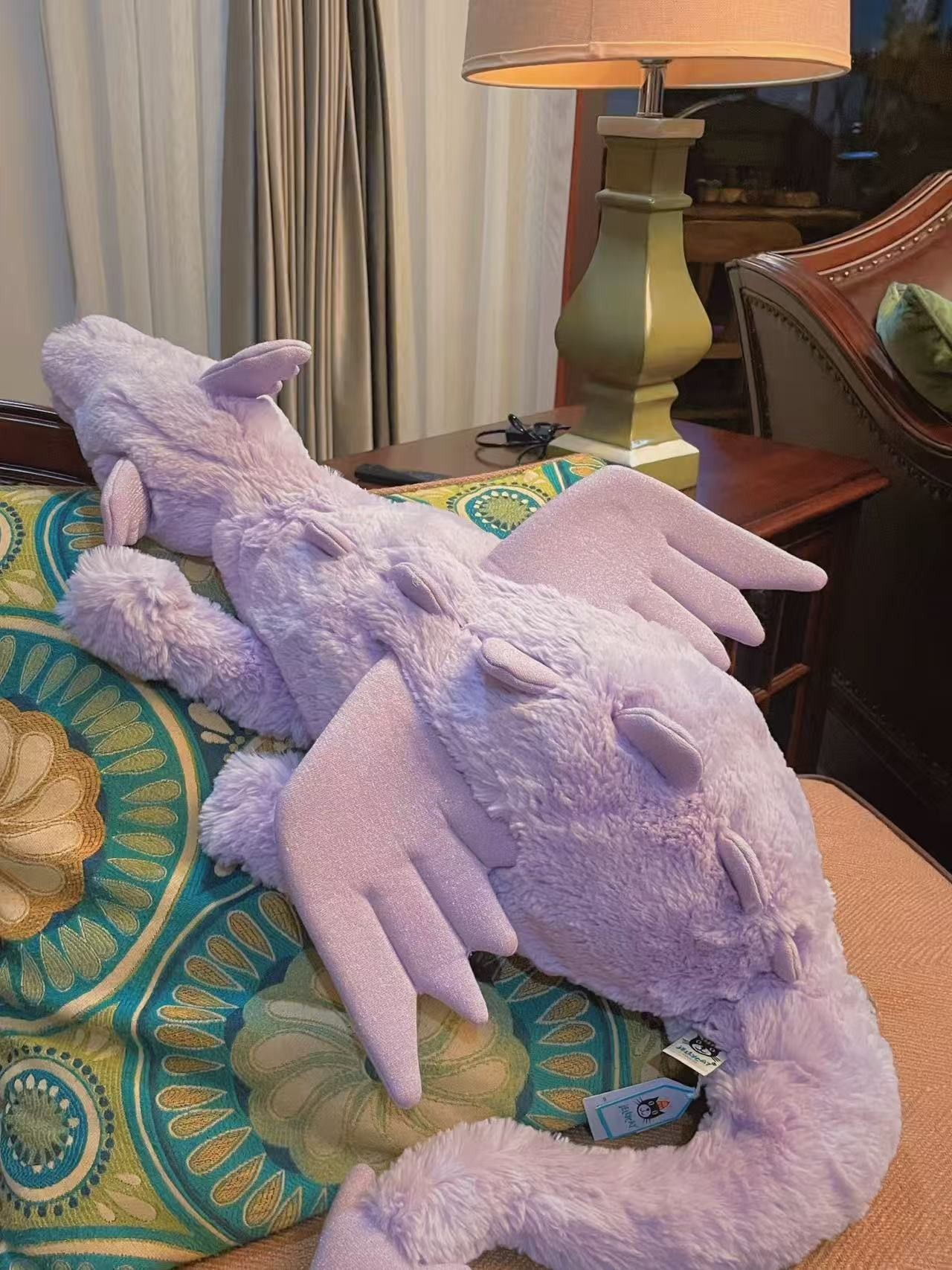 Lavender purple dragon 50cm [complete with three labels]