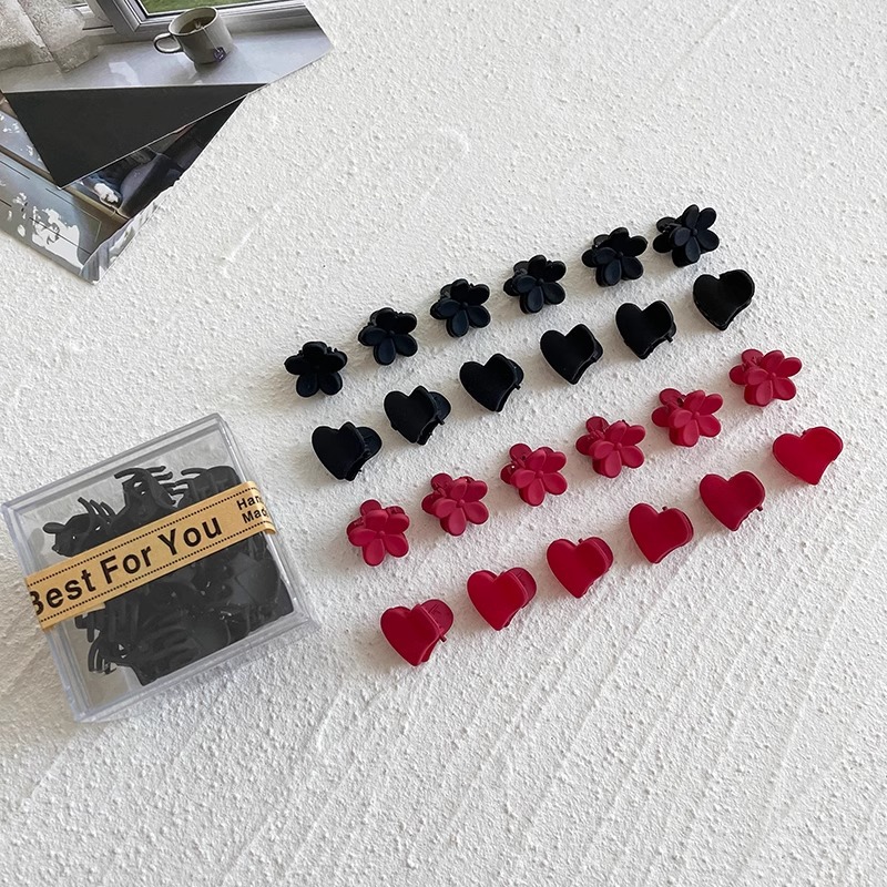 Mini pinza de cabello de tamaño pequeño, pinza de cabello de princesa, pinza de cabello de frente, pinza de cabello lateral, pinza de cabello