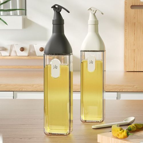 Waltz glass square seasoning bottle kitchen label oil pot oil vinegar bottle multi-purpose soy sauce bottle new seasoning bottle