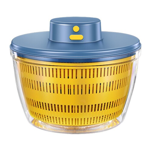 Cross-border Amazon household kitchen fruit and vegetable spinner drainer vegetable washing and water-drying artifact electric vegetable dehydrator