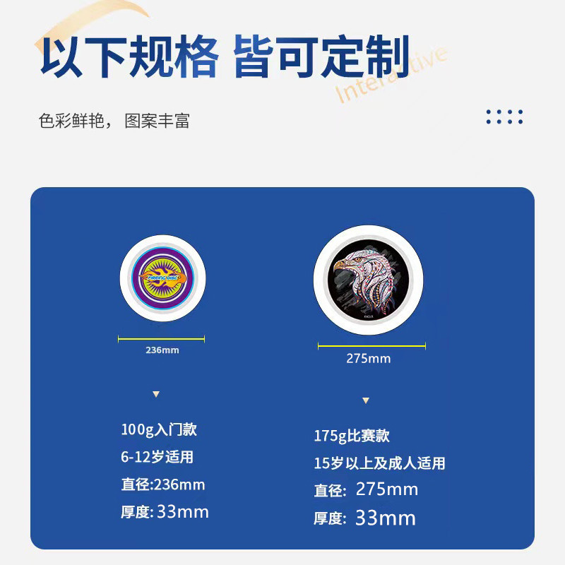 飞盘175g运动户外极限健身专业成人竞技比赛级躲避盘软专用青少年 飞盘175g运动户外极限健身专业成人竞技比赛级躲避盘软专用青少年