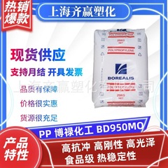 PP Borouge Chemicals BD950MO 高衝撃性 高剛性 高光沢 熱安定性 ‌   プラスチック粒子
