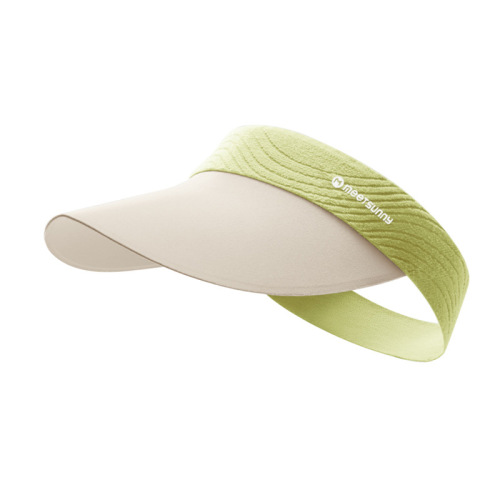 MEETSUNNY Sports Sun Visor Cap for Men and Women, UV Protection Cycling Hat, Haze-Free Running Sun Hat