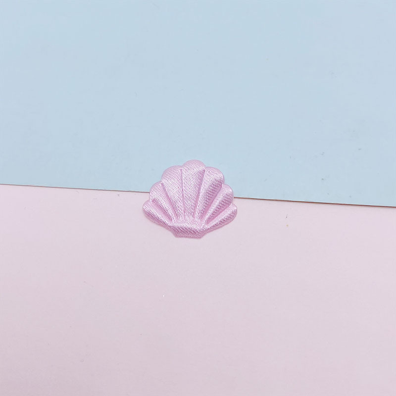 DIY pulsera material fresco de doble cara de la tela de satén Shell DIY horquilla joyería Marina serie accesorios decorativos