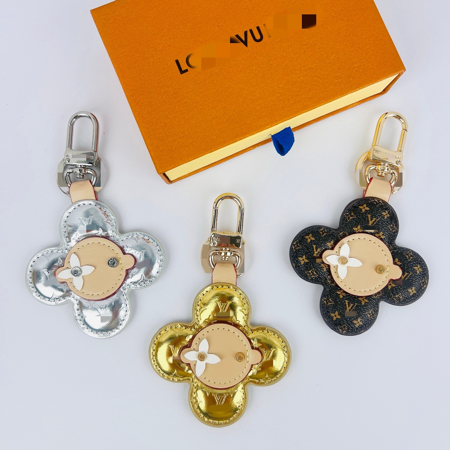 驴牌薇薇安包包挂件玩偶公仔钥匙扣耐磨皮革挂饰老花饰品皮质批发