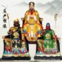 帝君寺庙木雕神像