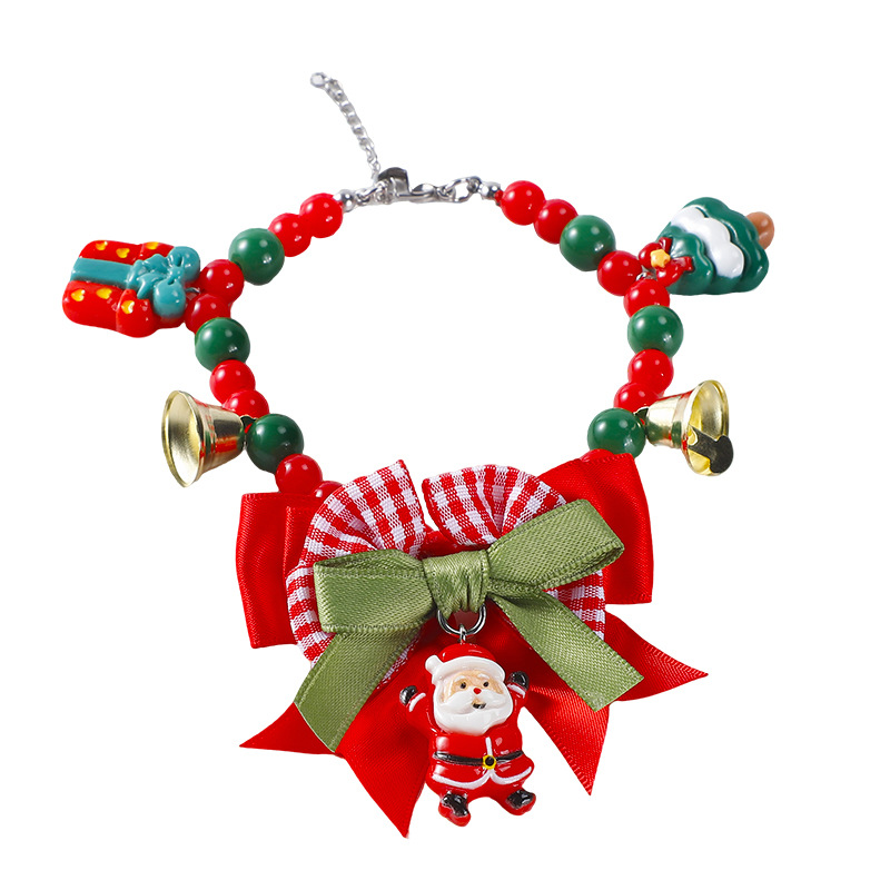 Collar gatos explosivos transfronterizos mascotas perros pequeños dopamina Navidad nuevo collar para perros decoración de mascotas