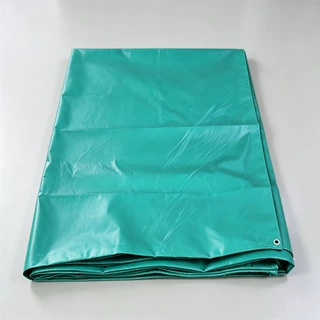 厂家供应4m矿用帆布风障绿色 用于隔绝火源及烟雾矿用风障