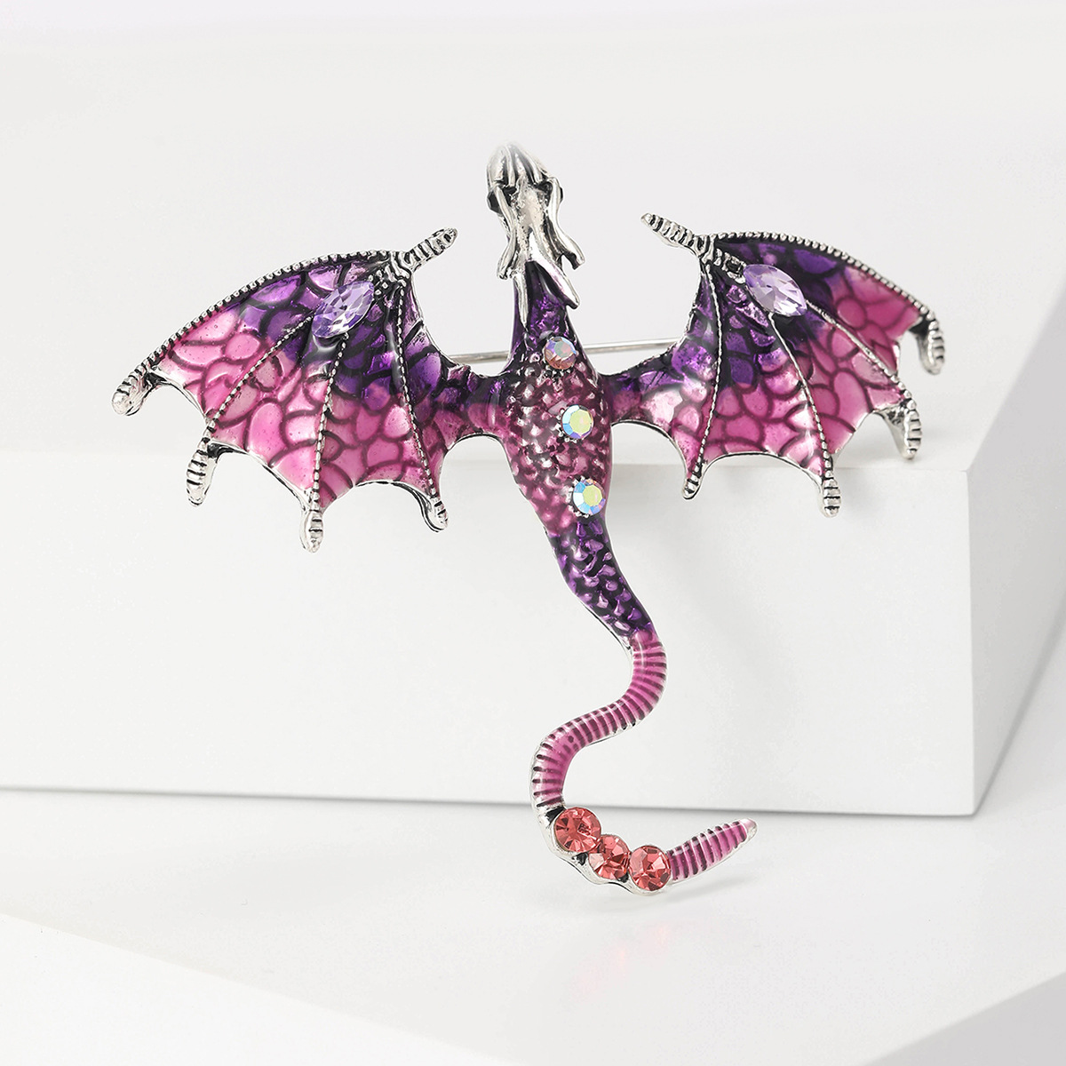 21g Weight Artificial Rhinestones Inlay Material Brooches Classification Banquet, Party, Street Occasion Alloy Material Animal Pattern Women's Gender Enamel Design Casual Style Casual Pin Animal Alloy Enamel Artificial Rhinestones Women's Brooches 33