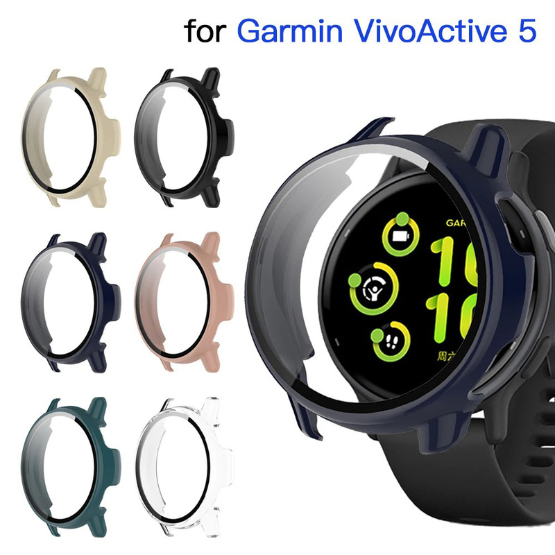 For Jiaming Vivoactive5 Shell Film Integrated Protective Shell Garmin Vivoactive 5PC Protective Cover