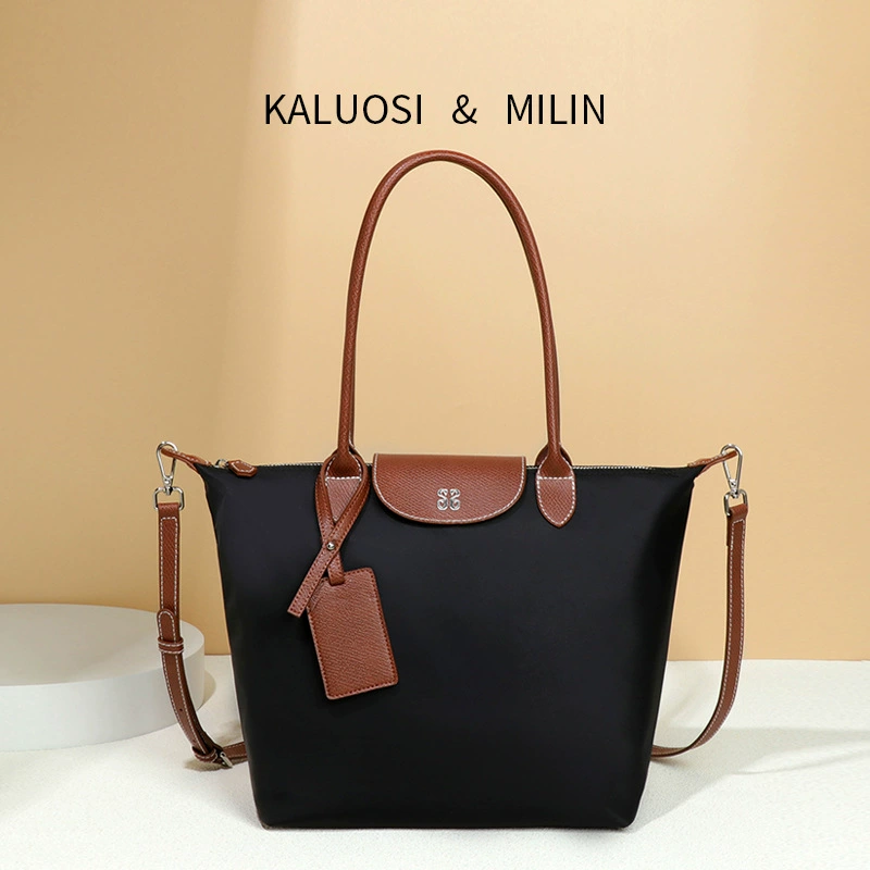 Нейлоновые пельмени сумка женская 2025 новая дикая сумка большой емкости Тотельная сумка мумия сумка супер легкая сумка для покупок сумка