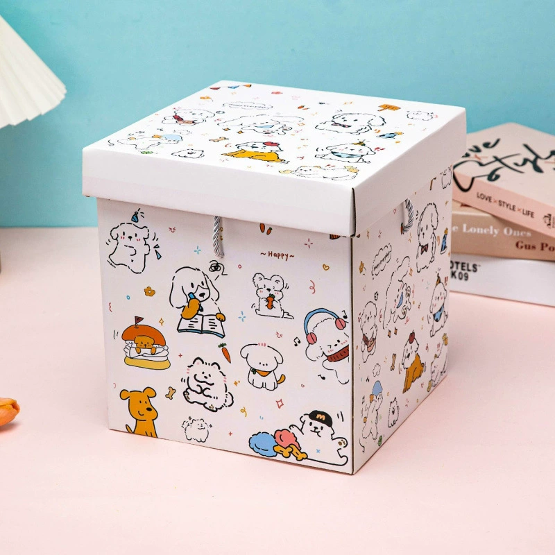 High quality cute cartoon gift box, storage box