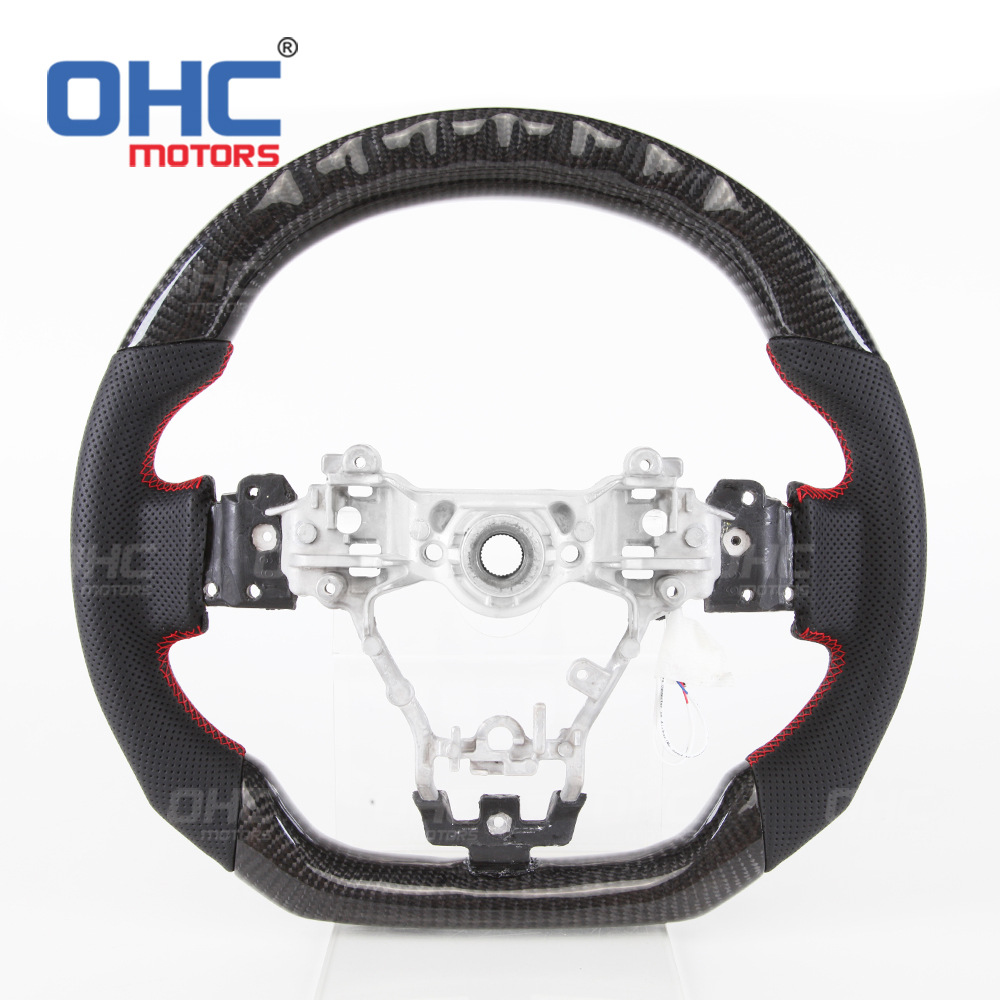 Direct Shipment from the Us Warehouse Is Suitable for Subaru Forester, Brz, Legacy, Impreza Sti, and Tribeca Modified Carbon Fiber Steering Wheels