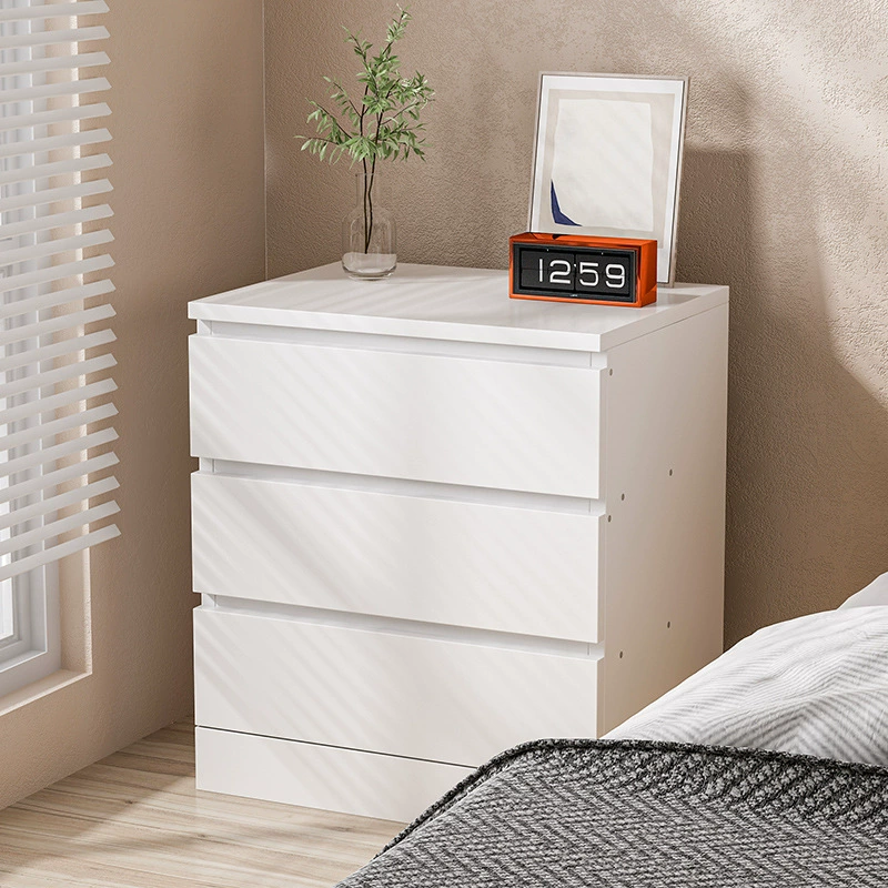 Простая тумбочка Мини Простой Современный Шкаф Для Хранения Спальни Узкий Прикроватный Замок Небольшой Шкаф Для Хранения Экономичный