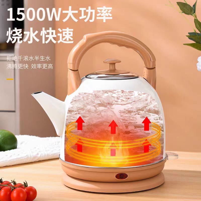 電気ケトル 304 ステンレス鋼増粘大容量 5L 家庭用自動電源オフ分割型乾燥防止電気ケトル|undefined