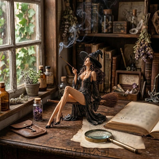�羳��Ʒ Witch Incense Burner ����Ů�ג�����t��֬��ˇƷ���