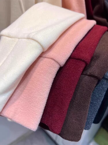 Women's Semi-Zip Turtleneck Double-Faced Fleece Long-Sleeve Sweatshirt for Autumn/Winter, Thick Base Layer Top for Layering or Wearing Alone
