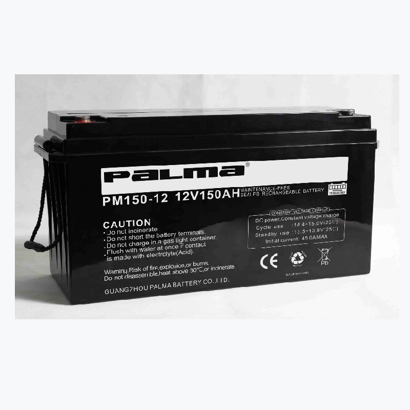 八马蓄电池PM150-12 阀控式12V150AH UPS/EPS直流屏消防电力设备
