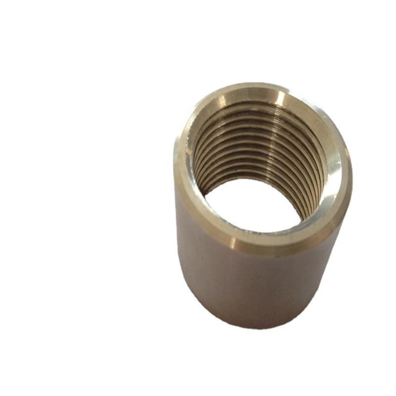 佳铸 不锈钢半截光面接头 不锈钢管箍  半截光面接头 内牙直通