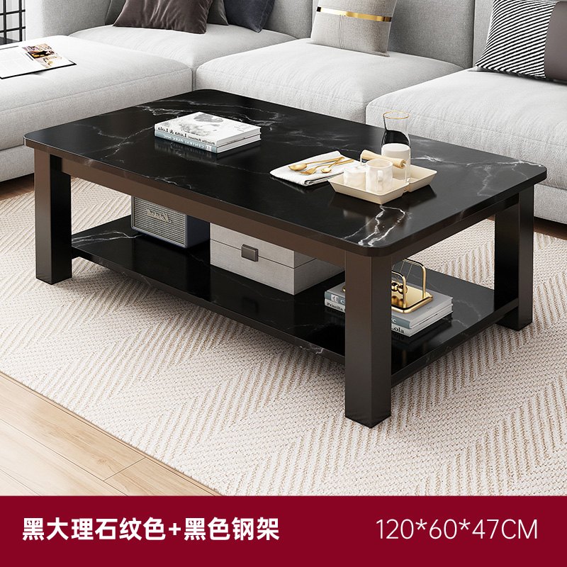 Mesa de té sala de estar pequeña mesa de casa simple alquiler de casa sofá simple mesa de té de balcón de lujo moderno