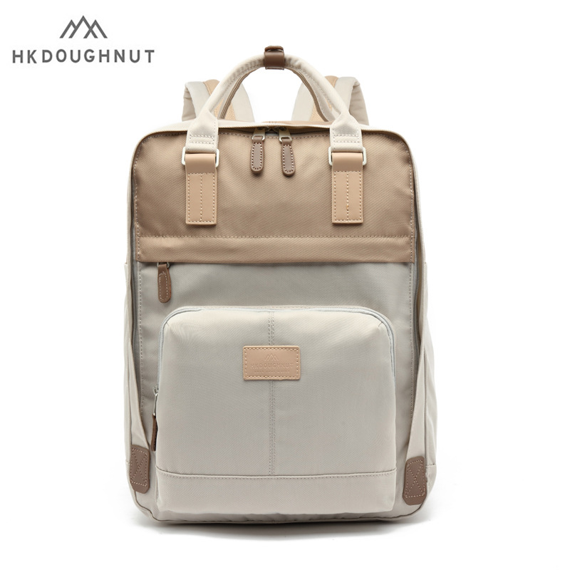 HK DOUGHNUT backpack female bag middle school students junior high school students Korean version of the original ULZZANG college student backpack