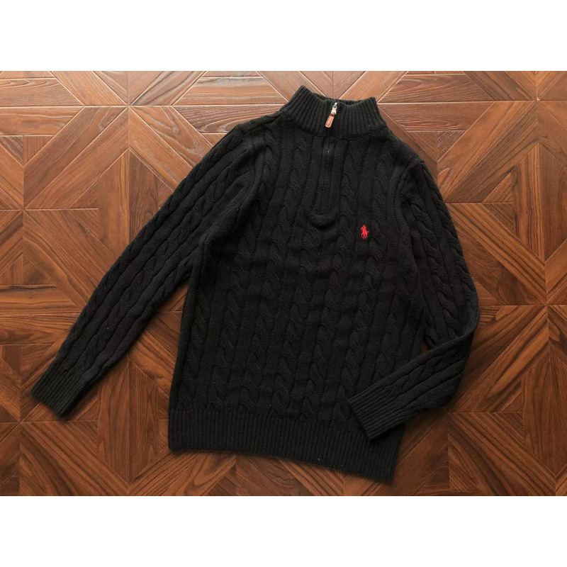 Fuente de alta versión Paul otoño ropa de hombre de cuello redondo chaqueta chaqueta camiseta de punto suéter de pony casual un cabello